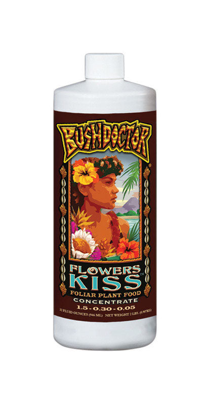 FoxFarm Bush Doctor Flowers Kiss Organic Fertilizer 1 qt