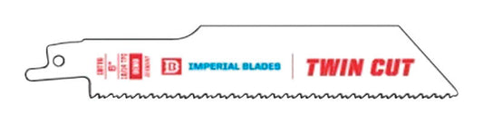 Imperial Blades  Twin Cut  6 in. Bi-Metal  Blade  10/14 TPI 1 pk