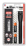 Maglite Mini Pro Black Aluminum Impact Resistant AA Battery LED Flashlight and Holster 272 lm.