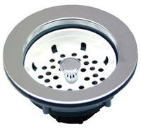 Basket Sink Strainer, 3.5-In. Drains