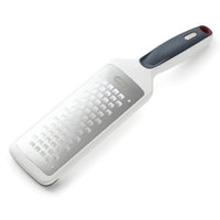 Zyliss Gray/White Plastic/Stainless Steel SmoothGlide Coarse Grater