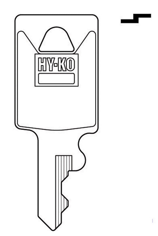 Hy-Ko Home Luggage Key Blank 170S Single sided For Samsonite Locks (Pack of 10)