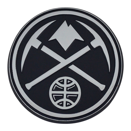 NBA - Denver Nuggets 3D Chromed Metal Emblem