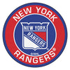 NHL - New York Rangers Roundel Rug - 27in. Diameter