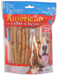 Dog Treats, American Beefhide Chicken-Flavor Munchie Roll, 40-Pk. (Pack of 4)
