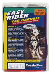 Dog Car Harness, Black, Large