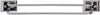 12-Inch Chrome Twin Towel Bar