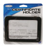 Custom Accessories Black Certificate Holder For Used to Store Certificates, Registration, Photos, Ma