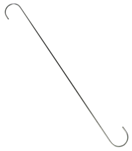 Glamos Wire Products 742024A 24" Galvanized Extension Hook (Pack of 25)