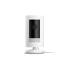 Ring Stick Up Plug-in Indoor and Outdoor White Security Camera