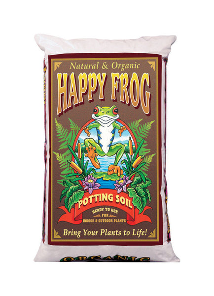 Tierra orgánica para macetas FoxFarm Happy Frog, 2 pies cúbicos