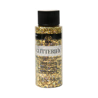 Folkart Glitterific Gold Hobby Paint 2 oz. (Pack of 3)
