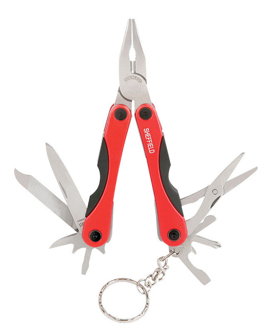 Sheffield Multi-Purpose Tools Red (Pack of 12)