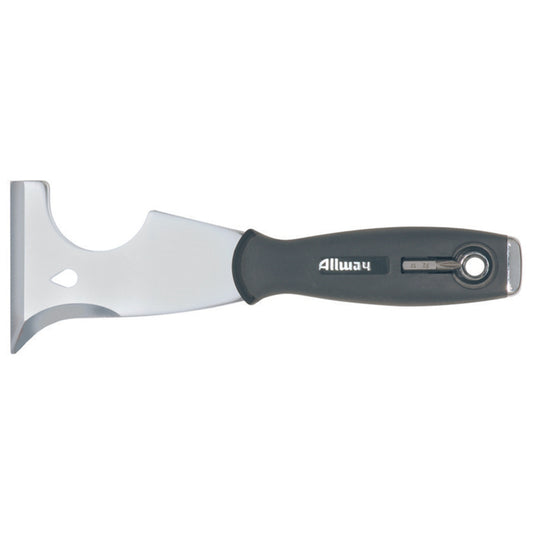Allway 3 in. W Stainless Steel Putty Knife (Pack of 5).