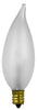 Feit Electric 25 W Flame Tip Chandelier and Decorative Incandescent Bulb E12 (Candelabra) Cool White