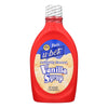 Fox's U - Bet Vanilla Syrup - Vanilla - Case of 12 - 20 oz.