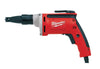 Milwaukee  1/4  Corded  Keyed  Drywall Screwdriver  6.5 amps 4000 rpm 1 pc.