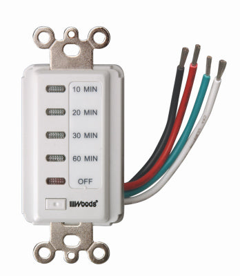 Temporizador digital de 60 minutos para empotrar en la pared