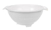 Arrow Home Products  10.5 in. W White  Polypropylene  Colander