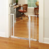 North States  White  29 in. H x 28-38.5 in. W Metal  Child Safety Gate