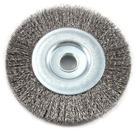 4" FINE WIRE WHEEL 1/2" ARBOR