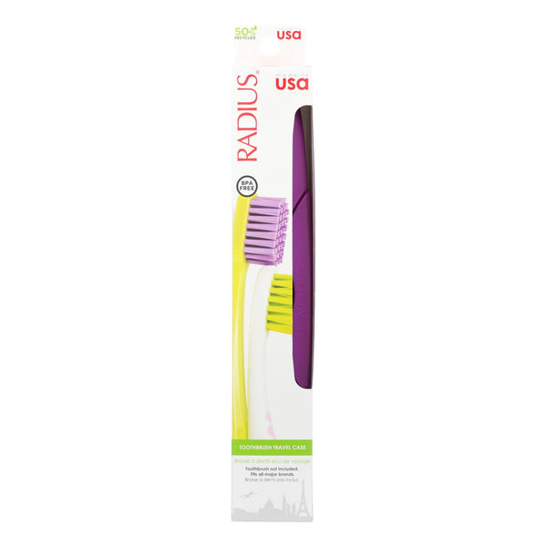 Radius - Estuche para cepillos de dientes - Caja de 6 (paquete de 6)