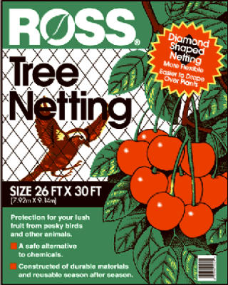 Ross 30 ft. L X 26 in. W 1 pk Tree Netting