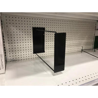 Ebsco 28 in. H x 28 in. W x 23 in. L Black Universal Air Filter Dividers Display Metal