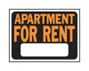 Hy-Ko English Apartment for Rent Sign Plastic 9 in. H x 12 in. W (Pack of 10)