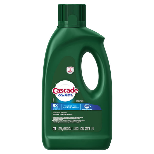 Cascade Complete Fresh Scent Gel Dishwasher Detergent 45 oz. (Pack of 4)