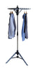 Homz Metal Silver Tripod Clothes Drying Rack 67 in. H x 29 in. W x 29 in. D