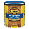 Cabot Transparent 19202 Cedar Oil-Based Natural Oil/Waterborne Hybrid Deck and Siding Stain 1 qt. (Pack of 4)