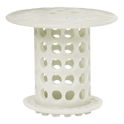 Tub Drain Hair Snare Catcher, White