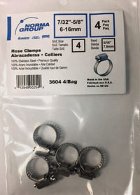 Hose Clamp Sae 4 4pk