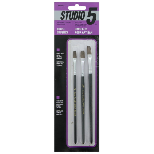 GAM Studio 5 Assorted Artist Paint Brush Set
