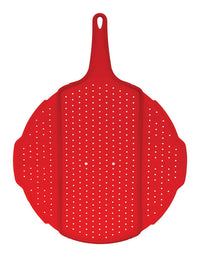 Squish 7 in.   W X 18 in.   L Red Polypropylene Collapsible Splatter Screen