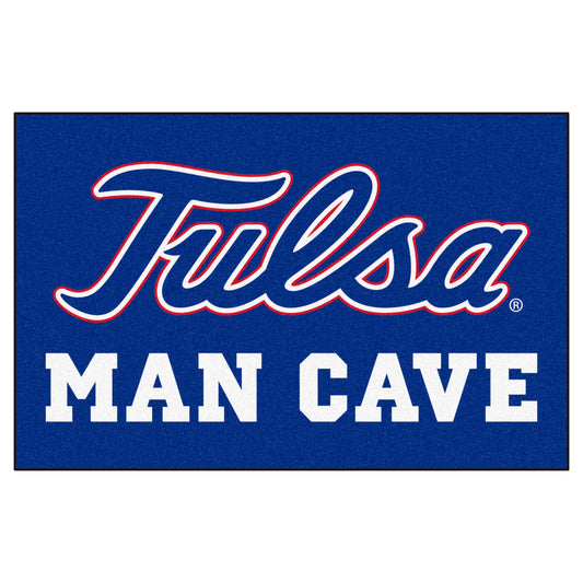 University of Tulsa Man Cave Rug - 19in. x 30in.