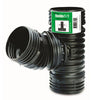 Flex-Drain 4 in. Snap X 4 in. D Snap Polypropylene Combination Tee Wye 1 pk