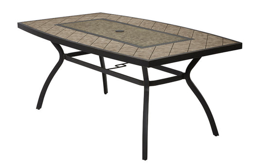 Living Accents  Cayman  Rectangular  Brown  Table