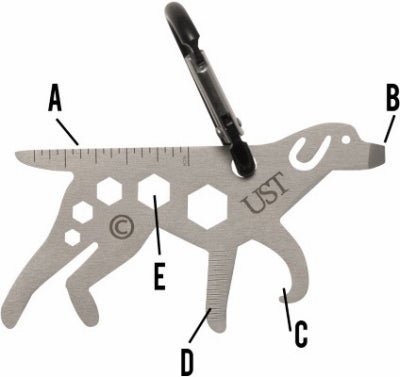 UST Brands Tool A Long Dog Multi-Tool Silver 1 pc.