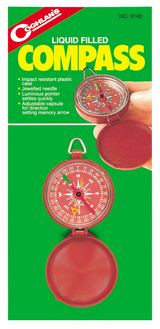 Coghlans 8160 Liquid Filled Pocket Compass