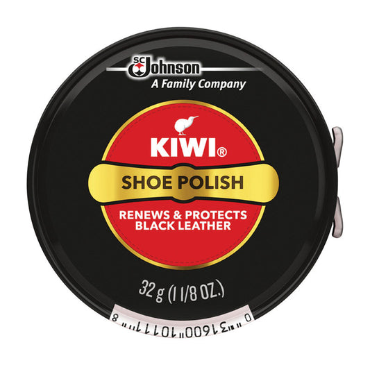 Kiwi Black Shoe Polish 1-1/8 oz