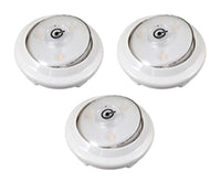 LED Wireless Puck Light, White, 3-Pk.