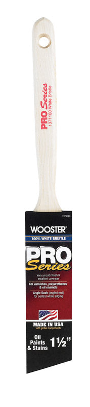 Wooster  Pro Series  1-1/2 in. W Angle  Paint Brush