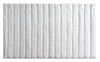 Interdesign Bath Rug Microfiber Cotton 34" X 21" White
