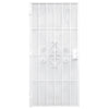 Precision 81-3/4 in. H X 30 in. W Regal White Steel Security Door