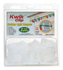Kwik Clip Plastic White Non-Electric Light Hanger Clips Accessory 2 H x 2 W in.