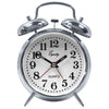 La Crosse Technology Equity 2.25 in. Silver Alarm Clock Analog Battery Operated
