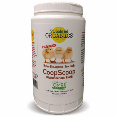 St. Gabriel Organics CoopScoop Powder Diatomaceous Earth 20 oz.