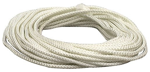 Lehigh Group Dnr82 1/4 X 200' White Nylon Diamond Braid Rope (Pack of 200)